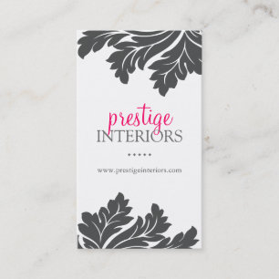 CLASSY INTERIOR DESIGNER BUSINESS CARD