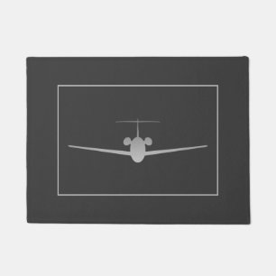 Classy Jet Aeroplane Doormat