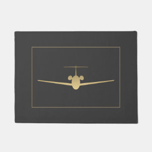 Classy Jet Aeroplane Doormat