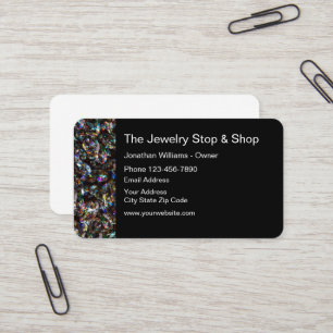 Classy Jewellery Business Cards
