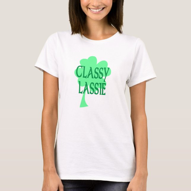 Classy Lassie T-shirt (Front)
