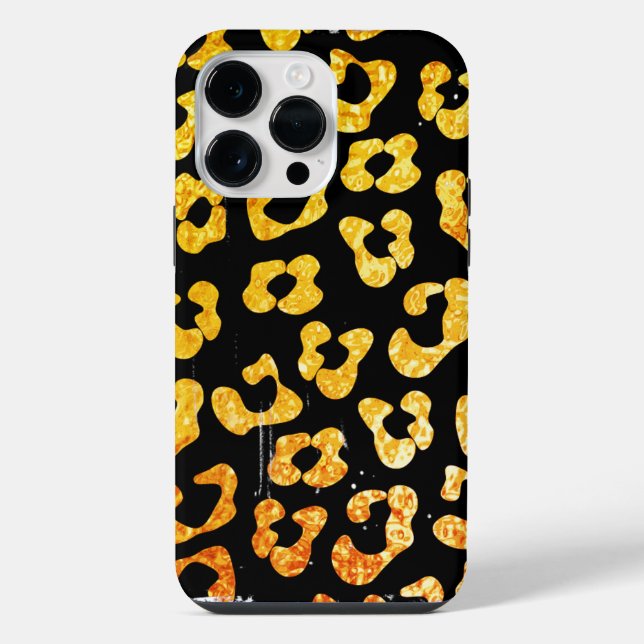 Classy Leopard Pattern iPhone Case (Back)