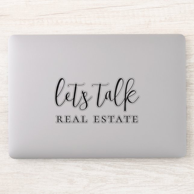 Classy Let's Talk Real Estate Promotional  (Computer)