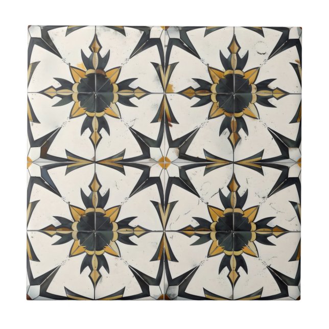 Classy Light Tile Pattern (Front)