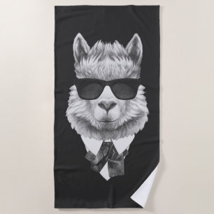 Classy Llama Beach Towel