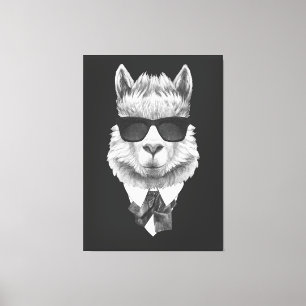 Classy Llama Canvas Print