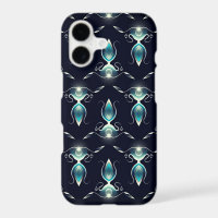Classy Look of Blue Gems with Glowing Light