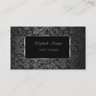 Classy Luxury Elegant ,Damask Business Card