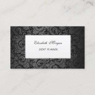 Classy Luxury Elegant ,Damask Business Card