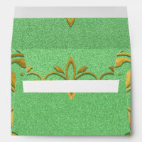 Classy Luxury Elegant Gold And Green Custom