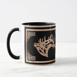 Classy Majestic Bull Elk Mug