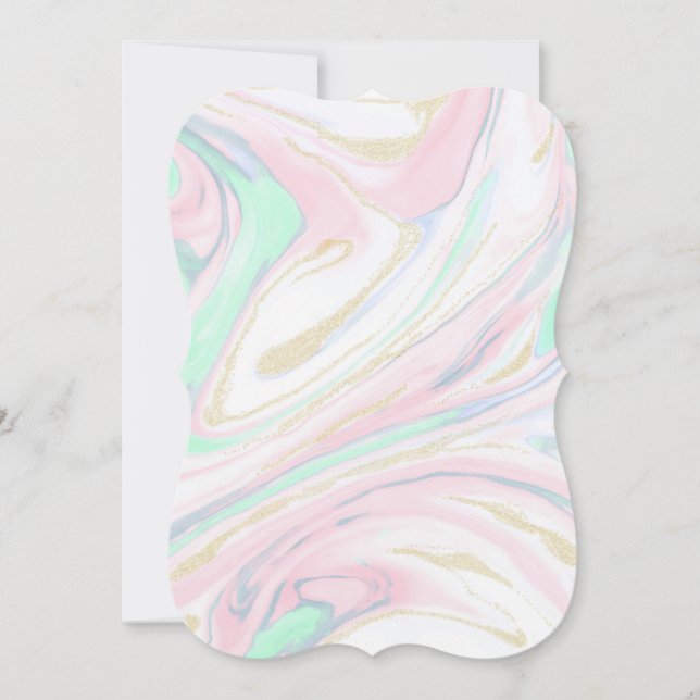 Classy marbleised abstract design (Front)