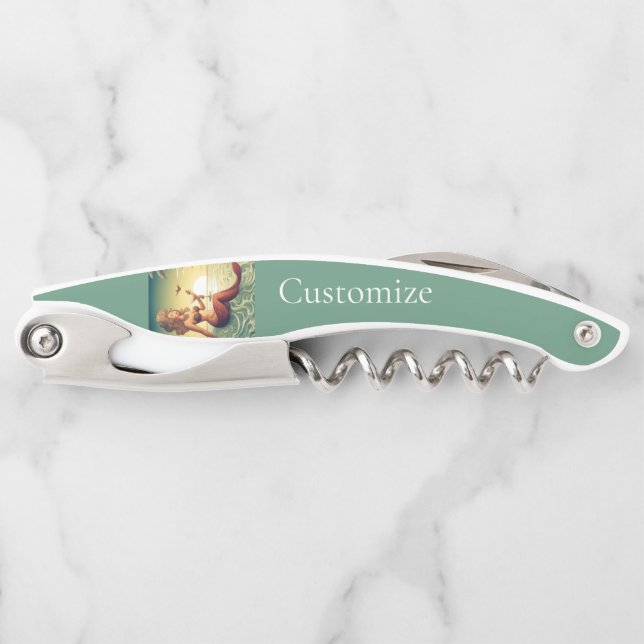 Classy Martini Mermaid Thunder_Cove  Corkscrew (Front)