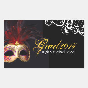 Classy Masquerade Sticker