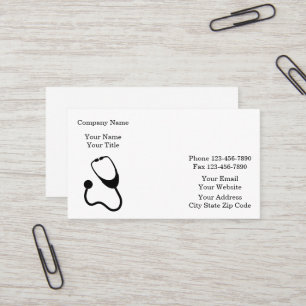 Classy Medical Business Card