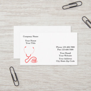 Classy Medical Business Card