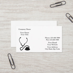 Classy Medical Business Card
