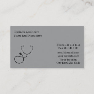 Classy Medical Business Card