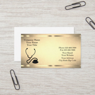 Classy Medical Business Card