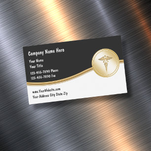 Classy Medical Business Card Magnets
