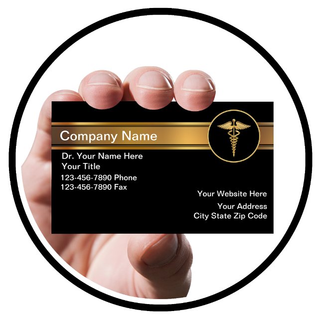 Classy Medical Business Cards (Creator Uploaded)