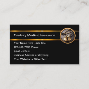 Classy Medical Theme Business Cards