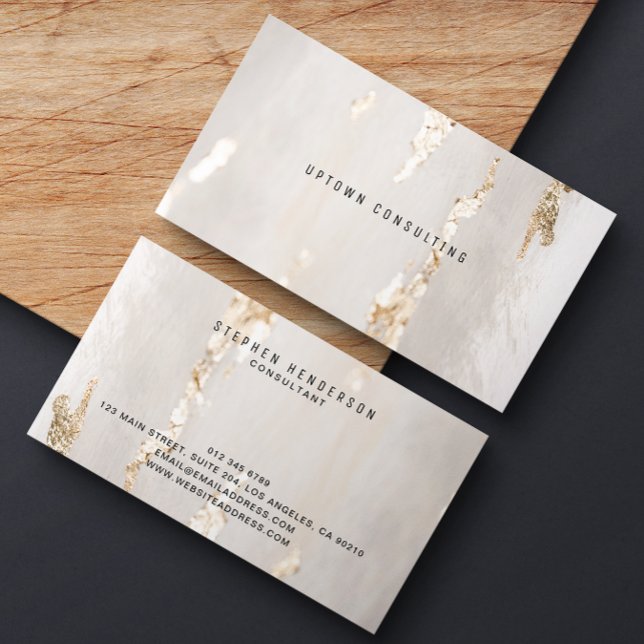 Classy Modern Gold Foil Business Card (Creator Uploaded)