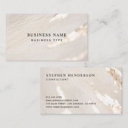 Classy Modern Gold Foil Professional Business Card
