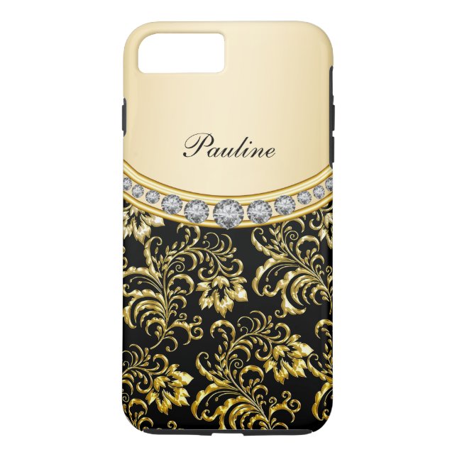 Classy Monogram Style Case-Mate iPhone Case (Back)