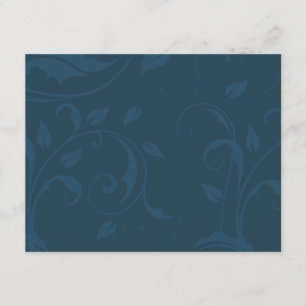 Classy Navy Blue - CUSTOM RSVP CARDS