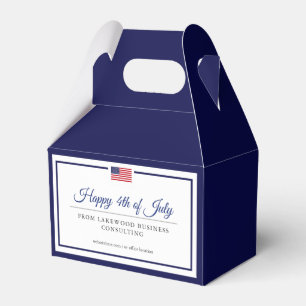 Classy Navy Patriotic Themed   Favour Box