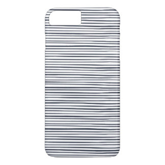 Classy Navy Watercolor Stripes Case-Mate iPhone Case