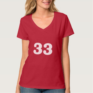 Classy Number 33 T-Shirt