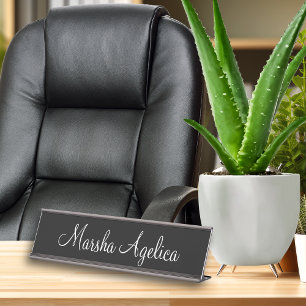 Classy Office Professional Desk Name Plates