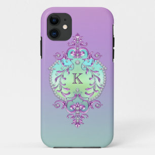 Classy, Ornate Diamonds Monogram Case-Mate iPhone Case