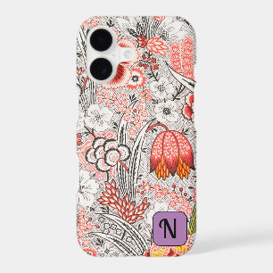 Classy paisley pattern Initials gift for her