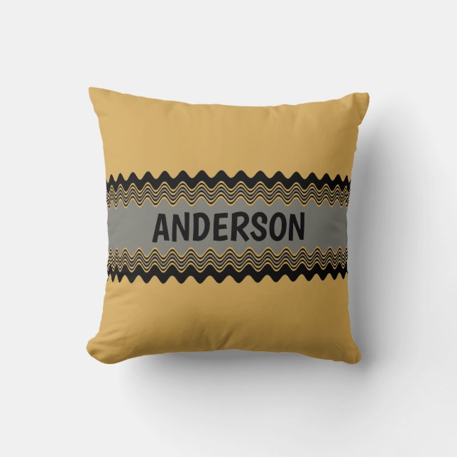 Classy Personalizable Cushion (Front)