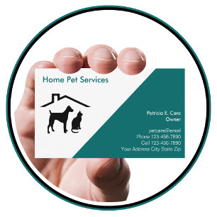 Classy Pet Business Cards
