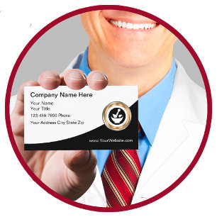 Classy Pharmacy Unique Logo Business Cards