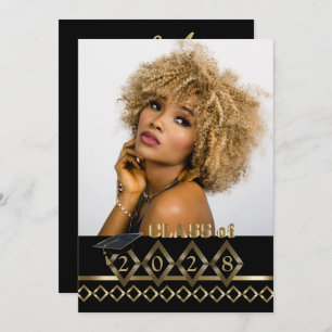 Classy Photo Graduation - 20XX Invitation