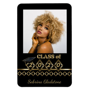 Classy Photo Graduation - 20XX Magnet