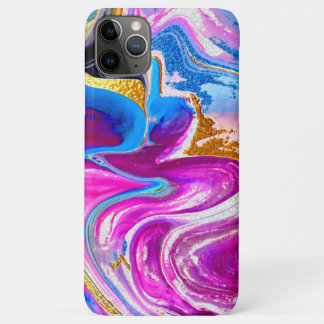 Classy pink gold glitter marble design Case-Mate iPhone case