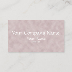 Classy Pink Parchment All-Purpose Business Card