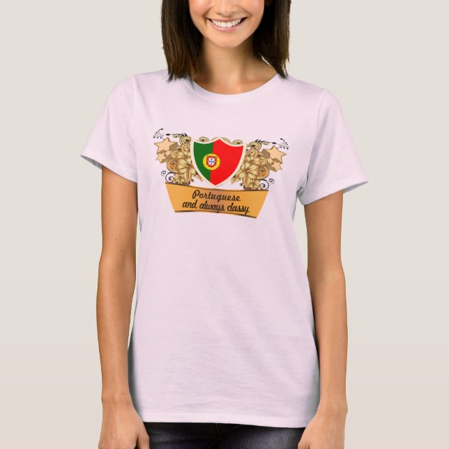 Classy Portuguese T-Shirt (Front)