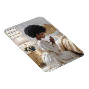 Classy Praying Mother 3" x 4"  Photo Magnet