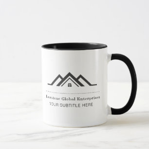 Classy Real Estate Agent Business  Mug