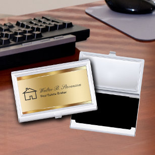 Classy Real Estate Business Card Cases
