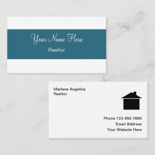 Classy Real Estate Business Cards