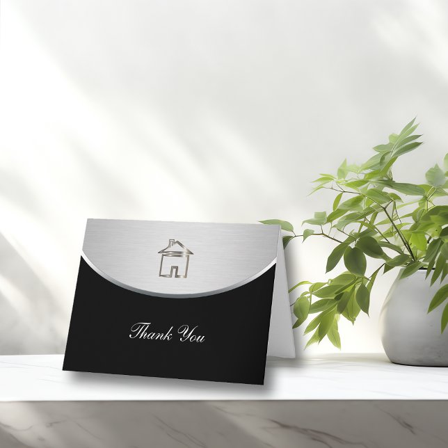 Classy Real Estate Thank You Cards (Creator Uploaded)