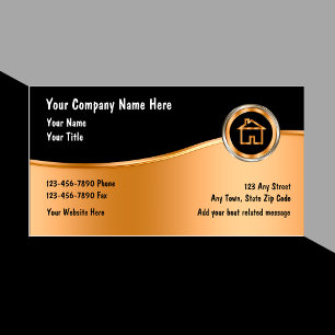 Classy Real Estate Theme Business Card
